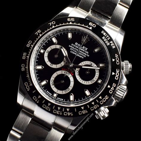 rolex daytona black dial ceramic bezel|rolex daytona platinum diamond.